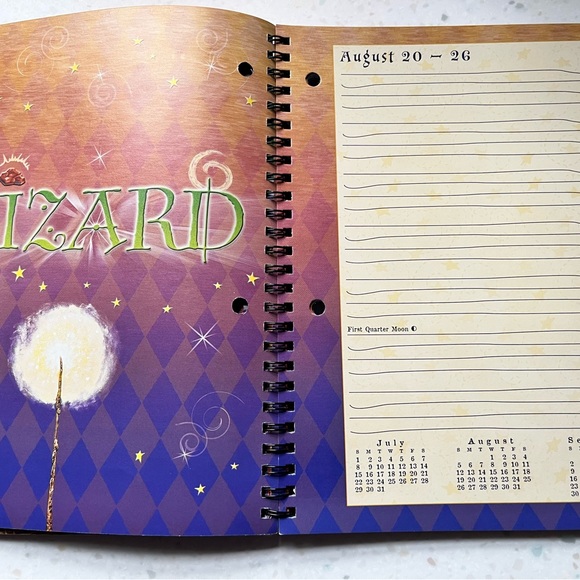 Vintage Harry Potter Student Planner 2001 Artwork - Picture 5 of 12